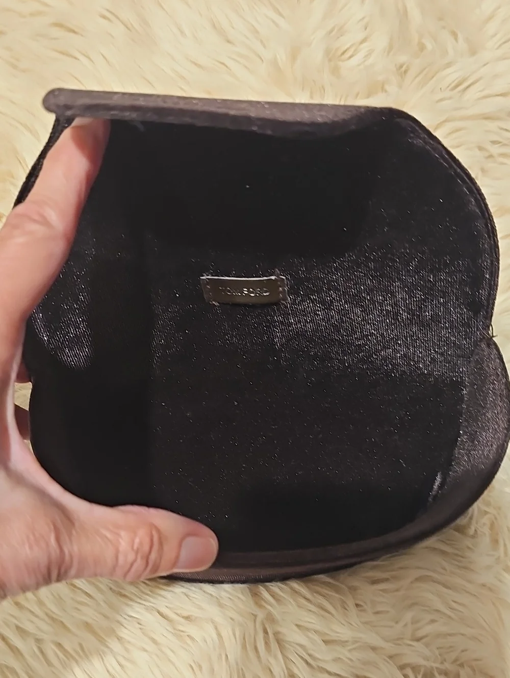 TOM FORD BROWN SUNGLASS CASE